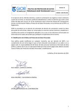 Política de Protección de Datos Personales Gior Technology S.A.C. — página 5